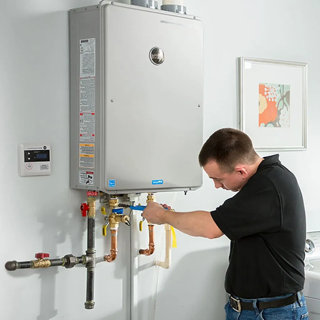 tankless water heater repair in Galveston, TX